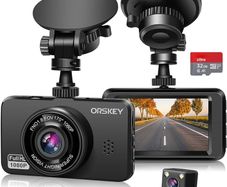 NEW SALE | Dash Cam for Cars Front and Rear and SD Card Included 1080P Full HD In Car Camera Dual Lens Dashcam for Cars 170 Wide Angle Sony Sensor with Loop Recording and G-sensor