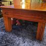 coffee table solid pine wood Image 3