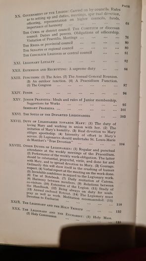Legion Of Mary Official Handbook. Hardback In Very Good Condition.