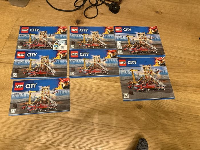 Lego City downtown fire set 60216