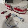 gt starlet rear lights with reflectors and bulb loom Image 2