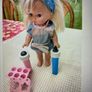 Vintage Little Miss Make-Up-Dress -Up 1988 Doll Image 3