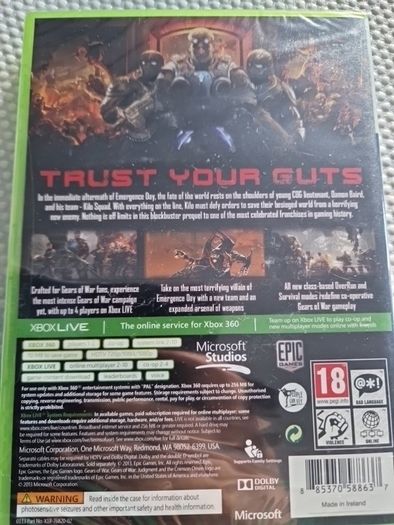 Brand New Game Sealed Gears of War Judgment brand new Xbox 360 games Original