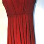 Red Dress, Max Studio, Sz L, Viscose, Knee-length Image 9