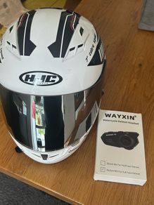 HJC + headset