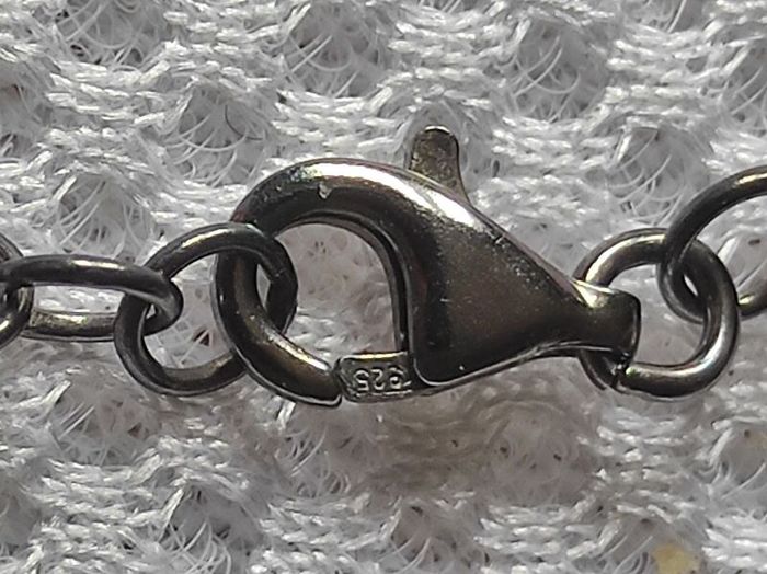Sterling silver Italy necklace