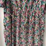 Black floral maxi dress size 12 New without tags Image 6