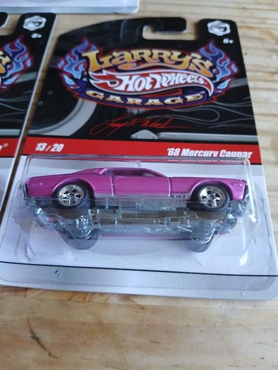 1/64 Hot Wheels Larry,s Garage, Premium Real Riders