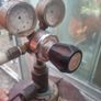 Oxy Acetylene Gas Cylinders Regulators Hoses Trolley Image 3