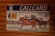 Irish Horse Racing callcard