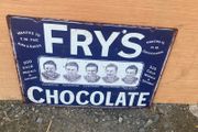 Frys Chocolate  sign