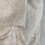 white/ Cream lace dress size 16 Postage included Image 5