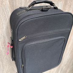 Black Softshell Cabin Suitcase / Travel Bag