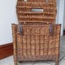 Vintage Wicker Storage Basket/Box Image 8