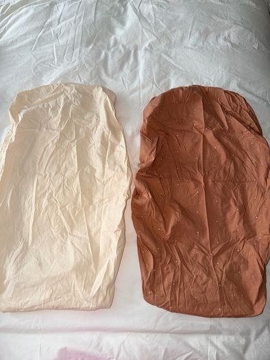 New Snuzpod Crib Fitted Sheets 2-Pack in Blush Dot