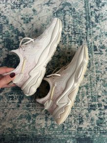 Adidas Ozweego beige trainers