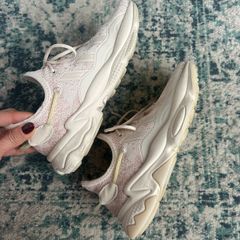 Adidas Ozweego beige trainers