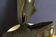 Carl Scarpa OGETTI Slip On Wedge Loafers 41 Flatforms