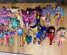 dolls L.O.L. Surprise!  O.M.G, Barbie, Monster High, Cave Club,  Enchantimals