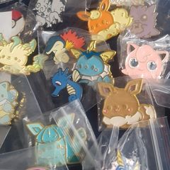 Pokemon Pins Lapels Keyrings Coins Various Designs price varies