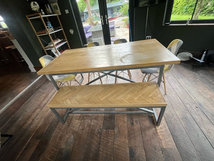 dining table and chairs