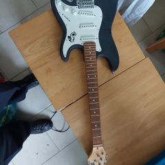 Unfinished Electric Guitar, no strings, Sea Horse Logo, in excellent like new condition