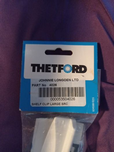 Thetford fridge shelf clip