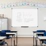 SALE | Magnetic Whiteboard Silver Aluminium Frame, W90xH60CM Image 3