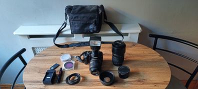 Nikon D3000 camera plus extras
