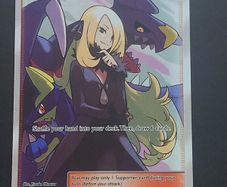 Pokemon Cynthia Full Art SV82/SV94 Hidden Fates Shiny Vault Holo Rare - Near Mint