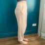 Light pink ladies joggers. Size S Image 3