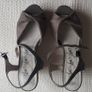 Marks & Spencer Wedge Heel Vintage Style Suede Shoes Size 3 Image 4
