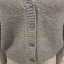 Zara grey wool mix cardigan uk10 Image 2