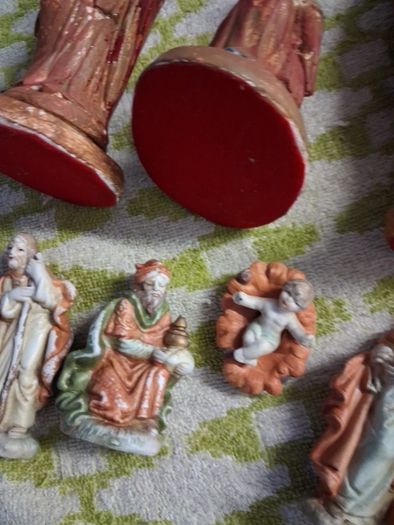vintage nativity figures