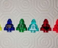 6 Lego Monster Fighter Moonstones