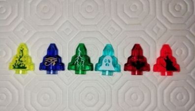 6 Lego Monster Fighter Moonstones