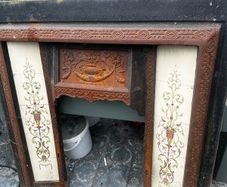 Antique Edwardian Fireplace Surround Salvage