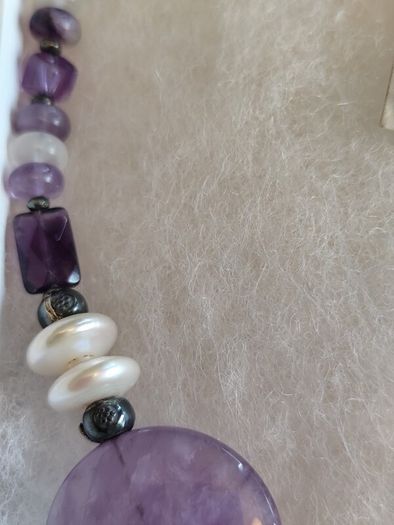 Stunning Irish Made Amethyst Necklace