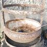 Victorian Cast Iron Cauldron 1800s Garden Decoration, Flower Pot Image 5