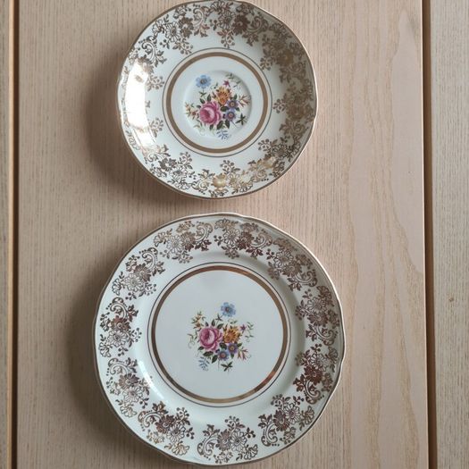 Tea Trios  Sugar Pot Creamer Alfred Meakin Golden Posy