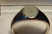 925 Sterling Silver Mens Signet Ring