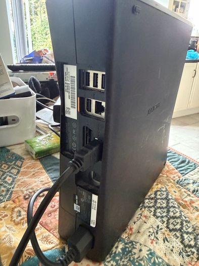 Xbox 360, no controller.