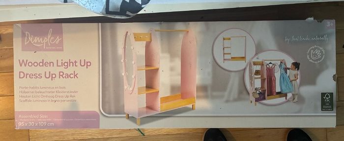 Brand new kids dress wardrobe and mirror