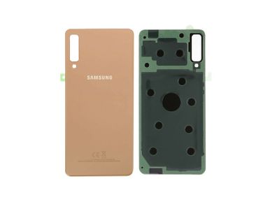 For Samsung Galaxy A7 2018 A750 Battery Cover Rear Back Glass Housing Gold New - FHT11SMBK