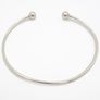 Stackable Sterling Silver Bangle Image 2