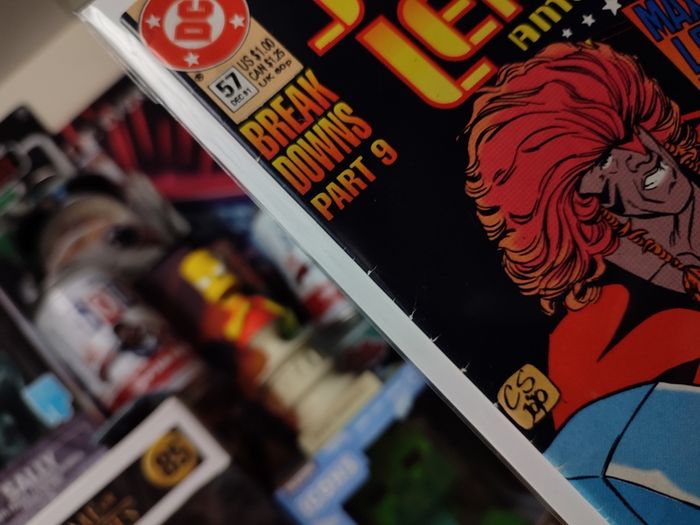 Justice League America ! Issue #57 ! LOBO Appearance ! Copper Age Comic from 1991 ! by DC Comics !