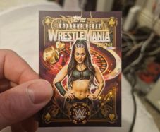 WWE WORLD 2026 Roxanne Perez 39 of 249 Topps Wrestlemania 42 Exclusive Card
