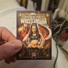 WWE WORLD 2026 Roxanne Perez 39 of 249 Topps Wrestlemania 42 Exclusive Card
