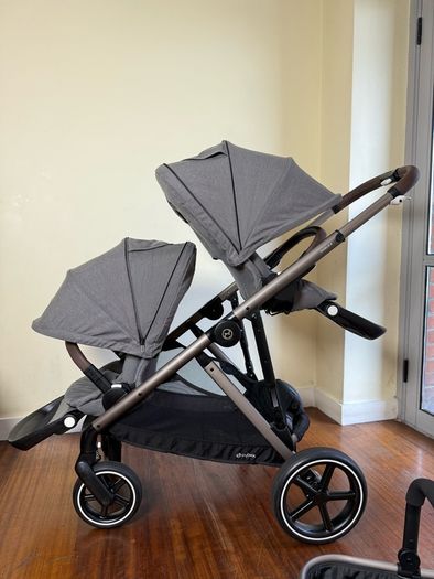 Cybex Gazelle S double pram twin buggy travel system