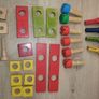 Wooden Toy Bundle - Tool Kit + Building blocks Image 3